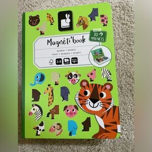 Janod MagnetiBook animal mix and match